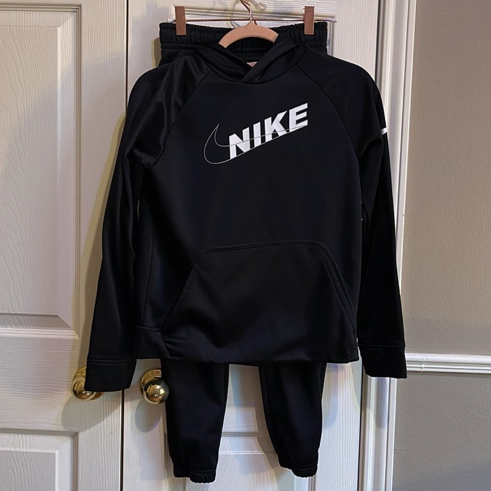 Nike Boys Hoodie and Joggers - Pants Size M/Hoodie Size L